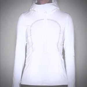 Lululemon half zip pullover with hood